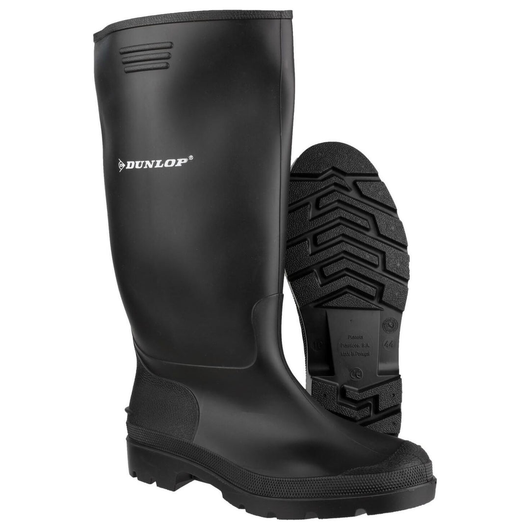 Dunlop Pricemastor PVC Wellies-Black-3