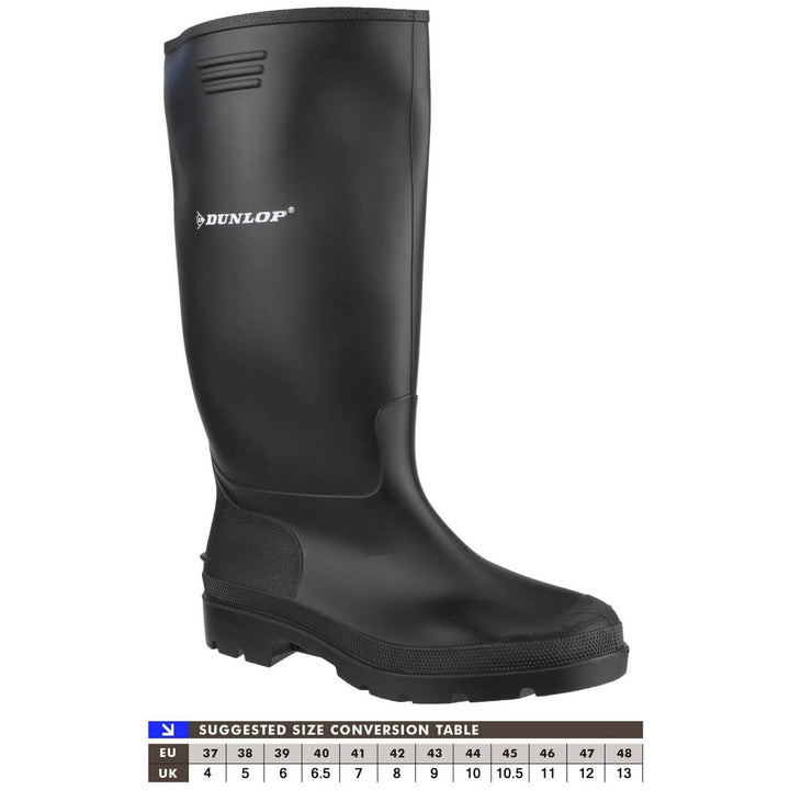 Dunlop Pricemastor PVC Wellies-Black-6