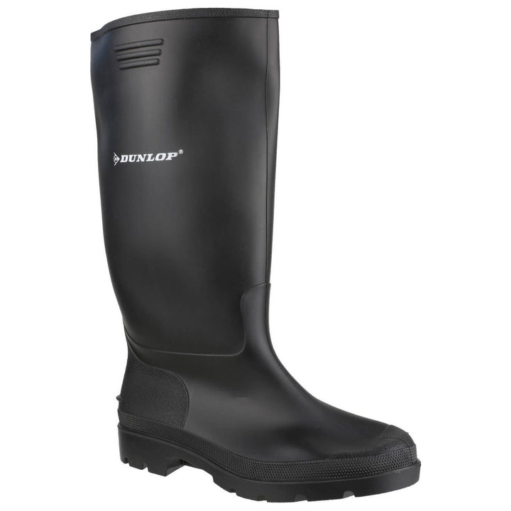 Dunlop Pricemastor PVC Wellies-Black-Main