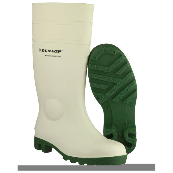 Dunlop Protomastor Safety Wellies-White-3