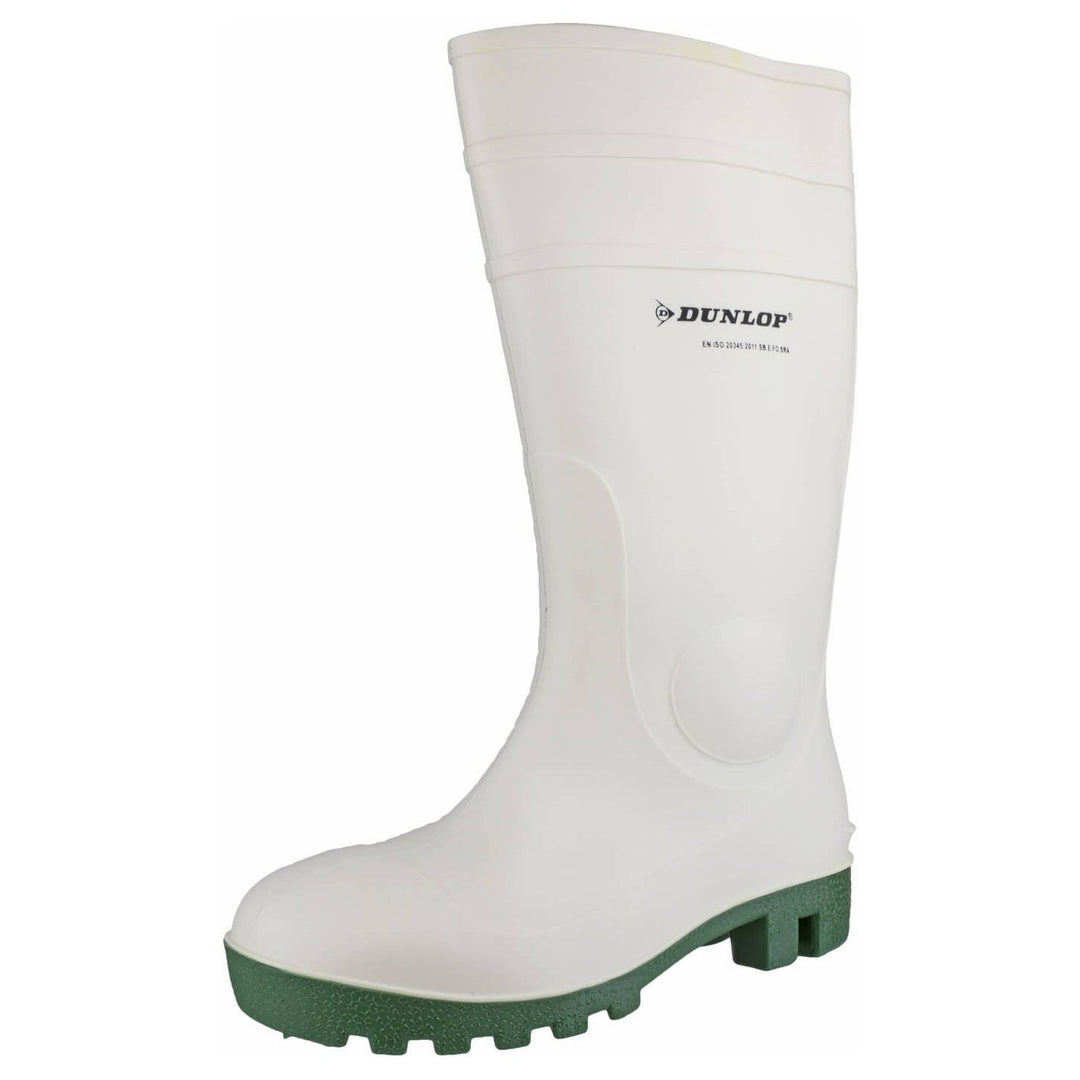 Dunlop Protomastor Safety Wellies-White-5