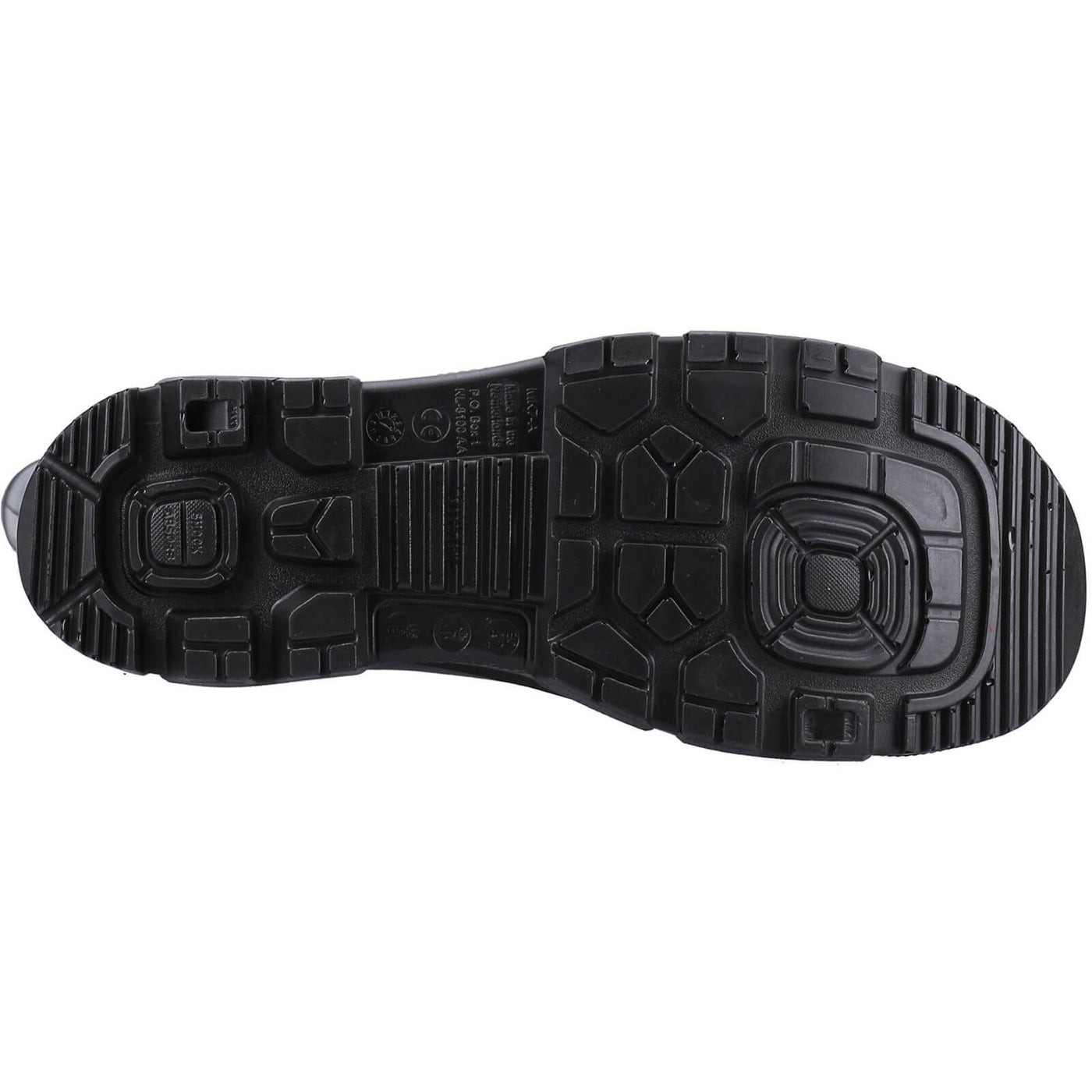 Dunlop Purofort FieldPRO Full Safety Wellington Boots Black/Black 3#colour_black-black