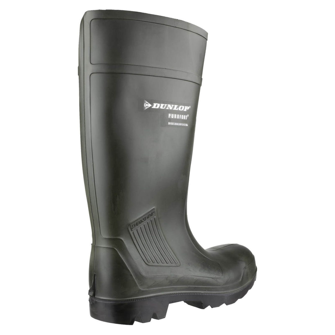 Dunlop Purofort Professional Safety Wellies-Green-2