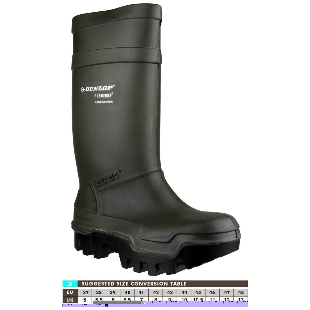 Dunlop Purofort Thermo+ Safety Wellies Mens - Main Image