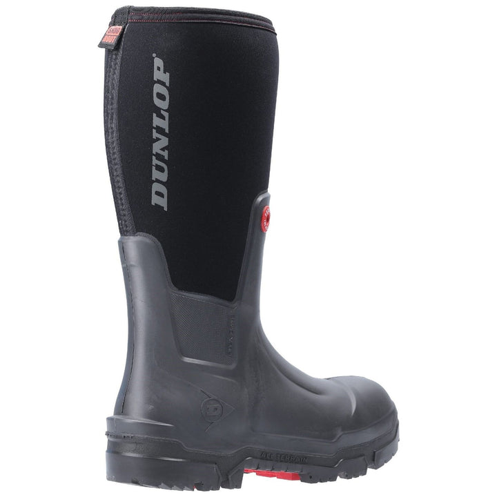 Dunlop Snugboot Pioneer Breathable Wellies -Black-2