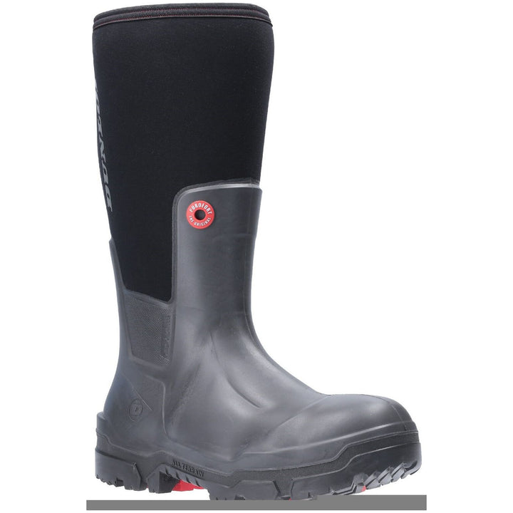 Dunlop Snugboot Pioneer Breathable Wellies -Black-Main