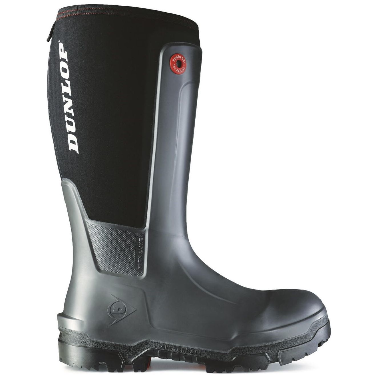 Dunlop Snugboot Workpro Safety Wellies-Black-3
