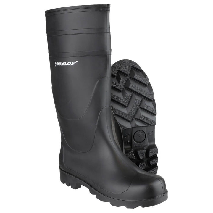 Dunlop Universal PVC Wellies-Black-3