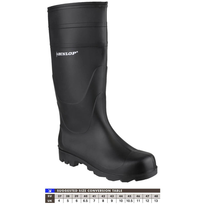 Dunlop Universal PVC Wellies-Black-5