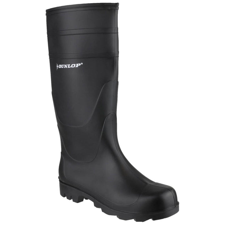 Dunlop Universal PVC Wellies-Black-Main