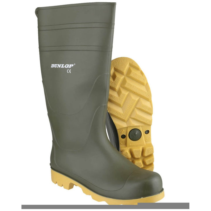 Dunlop Universal PVC Wellies-Green-3