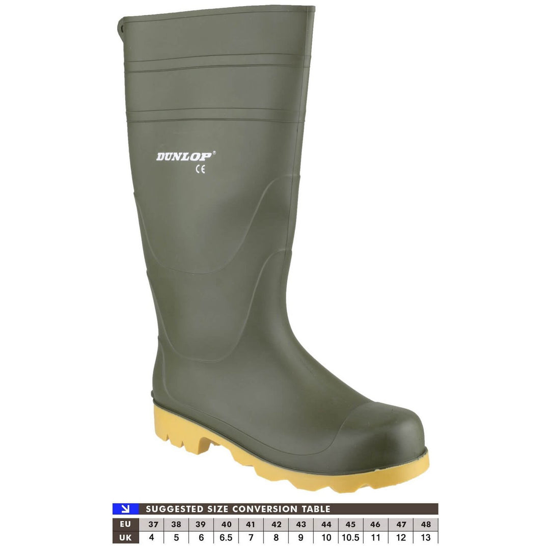 Dunlop Universal PVC Wellies-Green-5