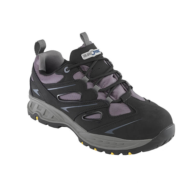 Eurotec 715Nmp Black Safety Trainers Black Product Main#colour_black