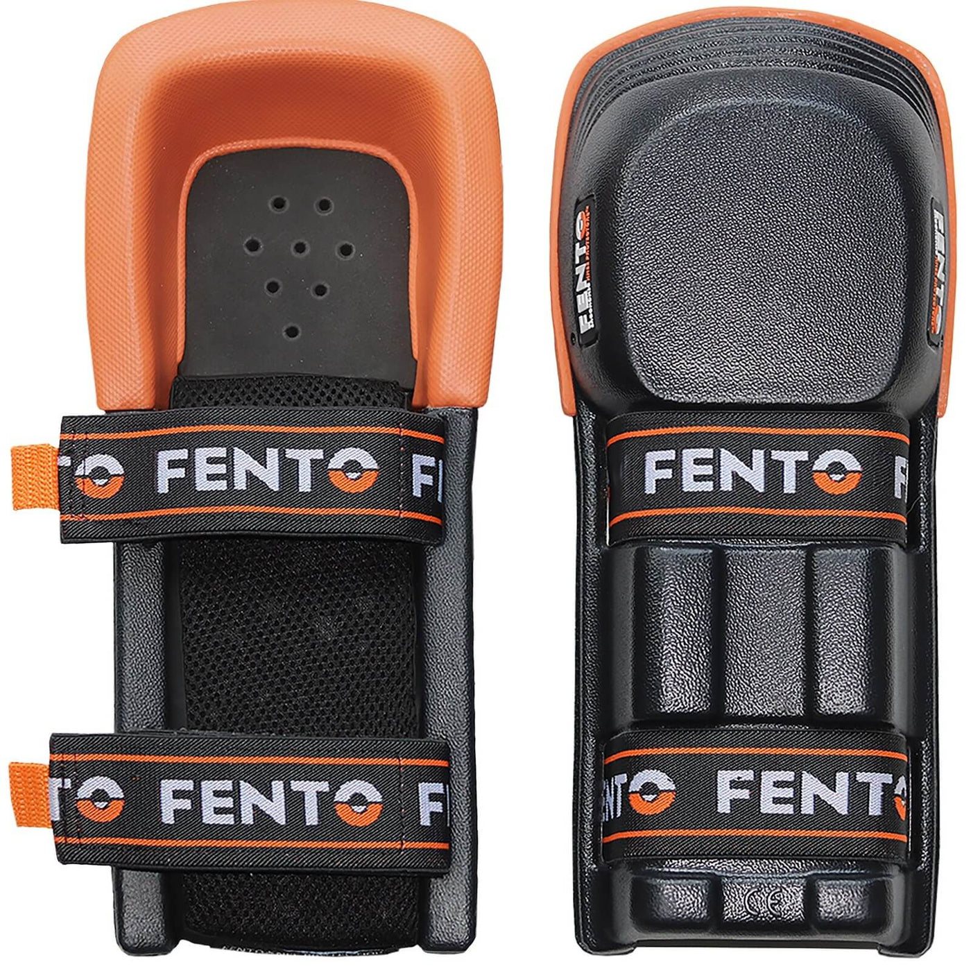 Fento Max Knee protection Black/Orange 1#colour_black-orange
