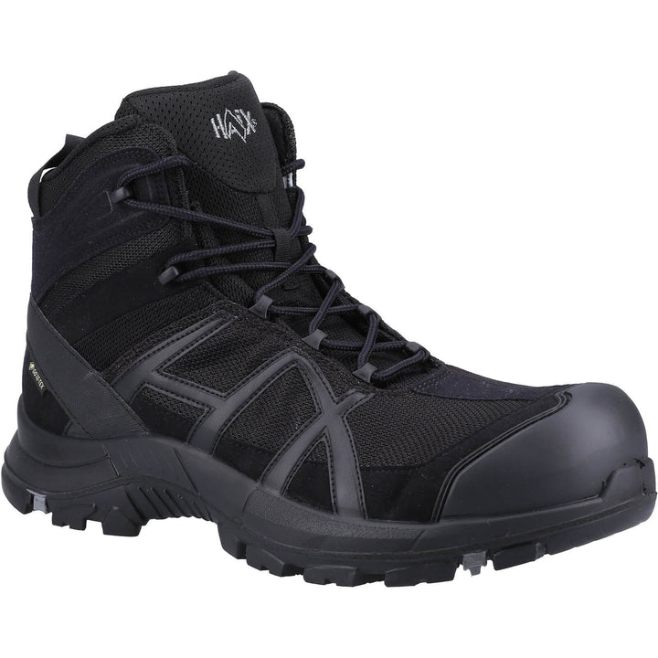 Haix Black Eagle Safety 40 MID S3 Safety Boots Black 1#colour_black