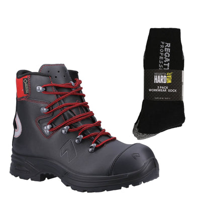 Haix Airpower Xr3 Special Offer Pack - Safety Boots + 3 Pairs Work Socks