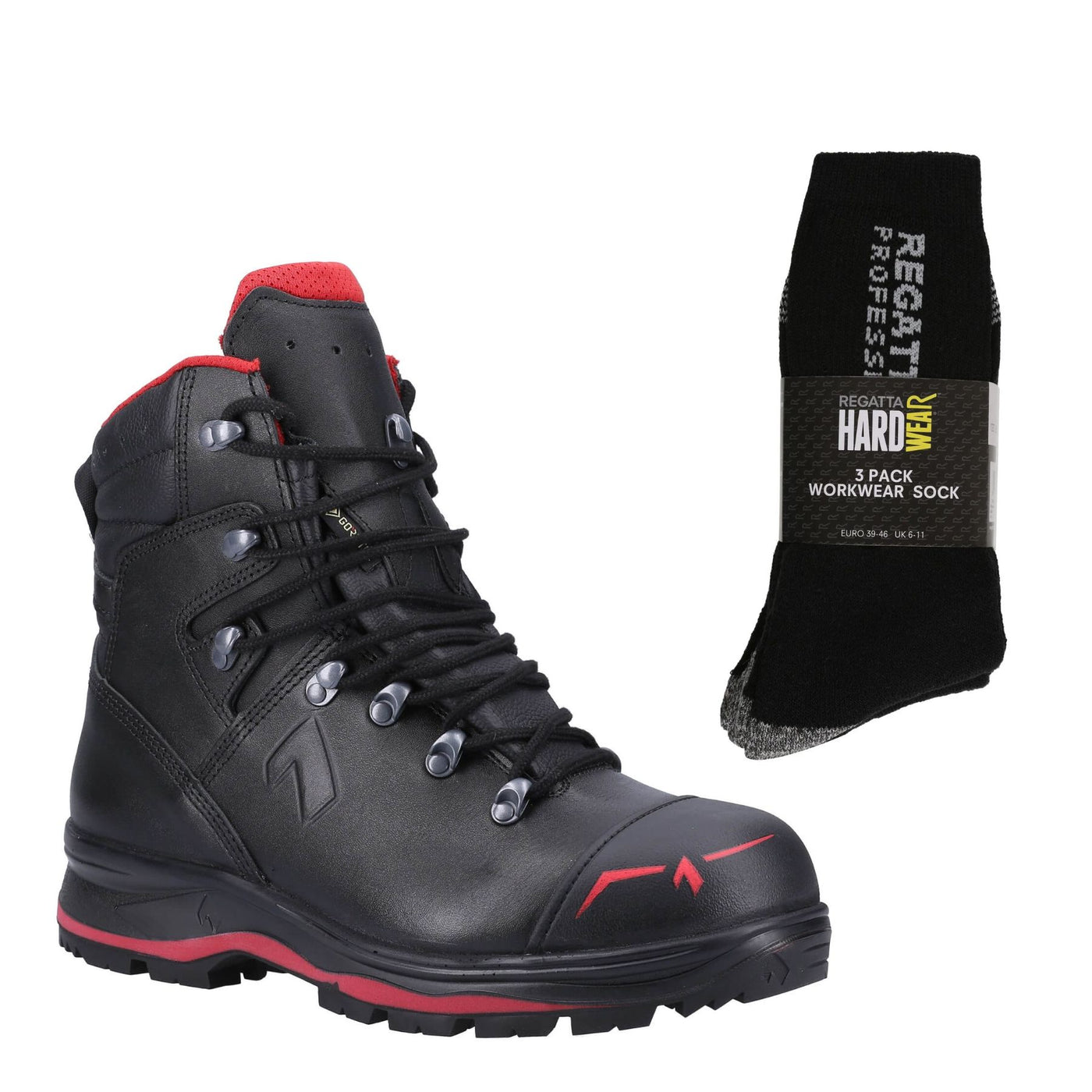 Haix Trekker Pro 2.0 Special Offer Pack - Safety Boots + 3 Pairs Work Socks