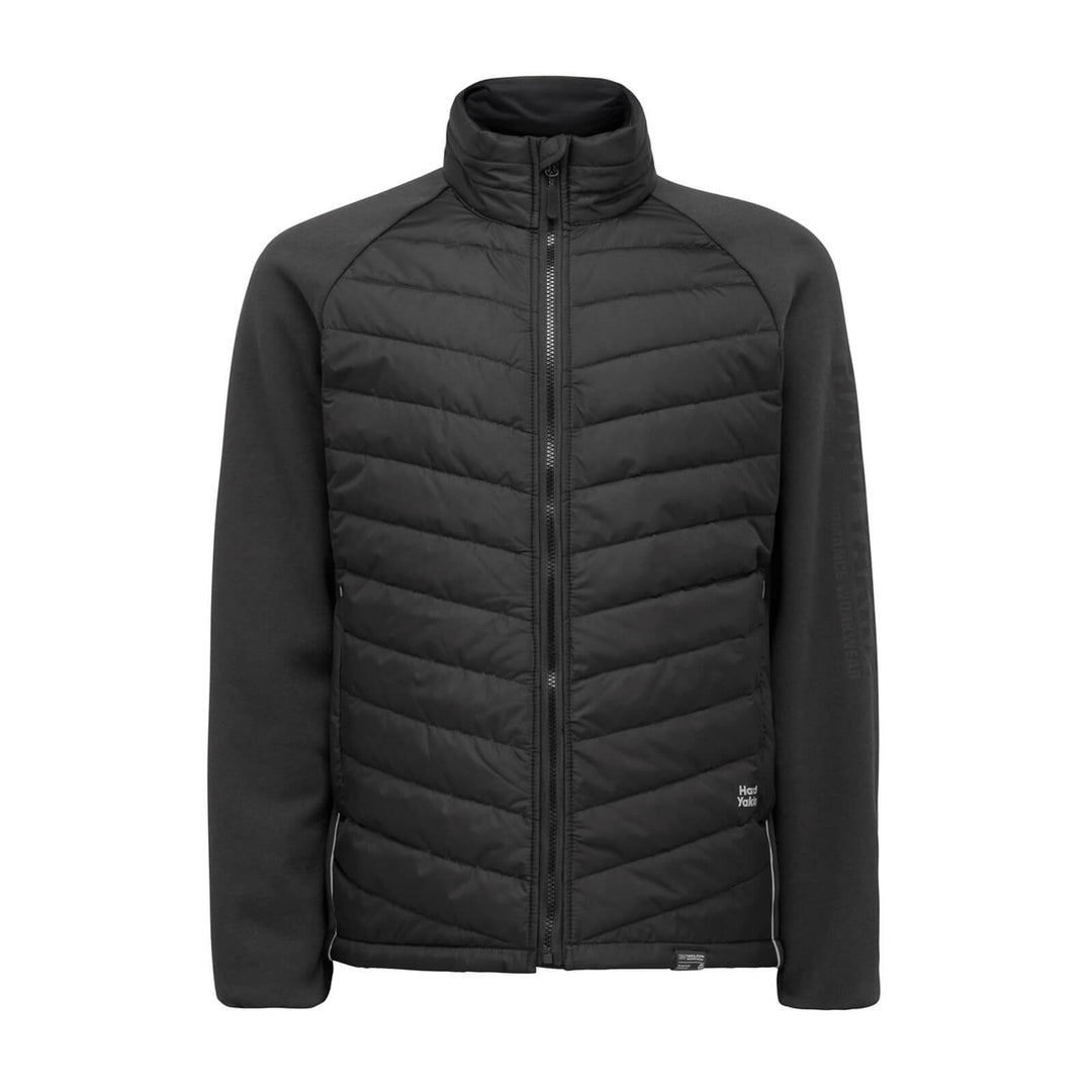 Hard Yakka Apex Hybrid Jacket Black 1#colour_black