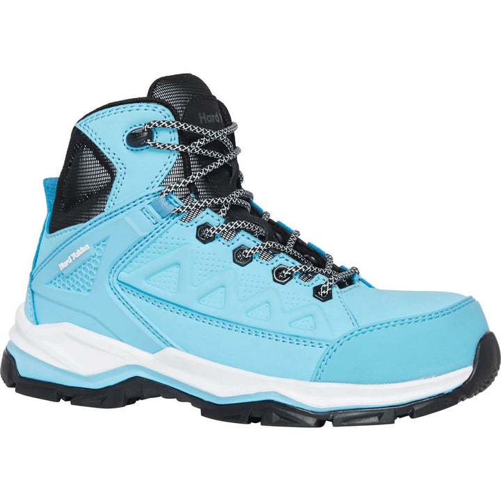 Hard Yakka Atomic PR Hybrid Side Zip Safety Boots Bluefish 1#colour_bluefish