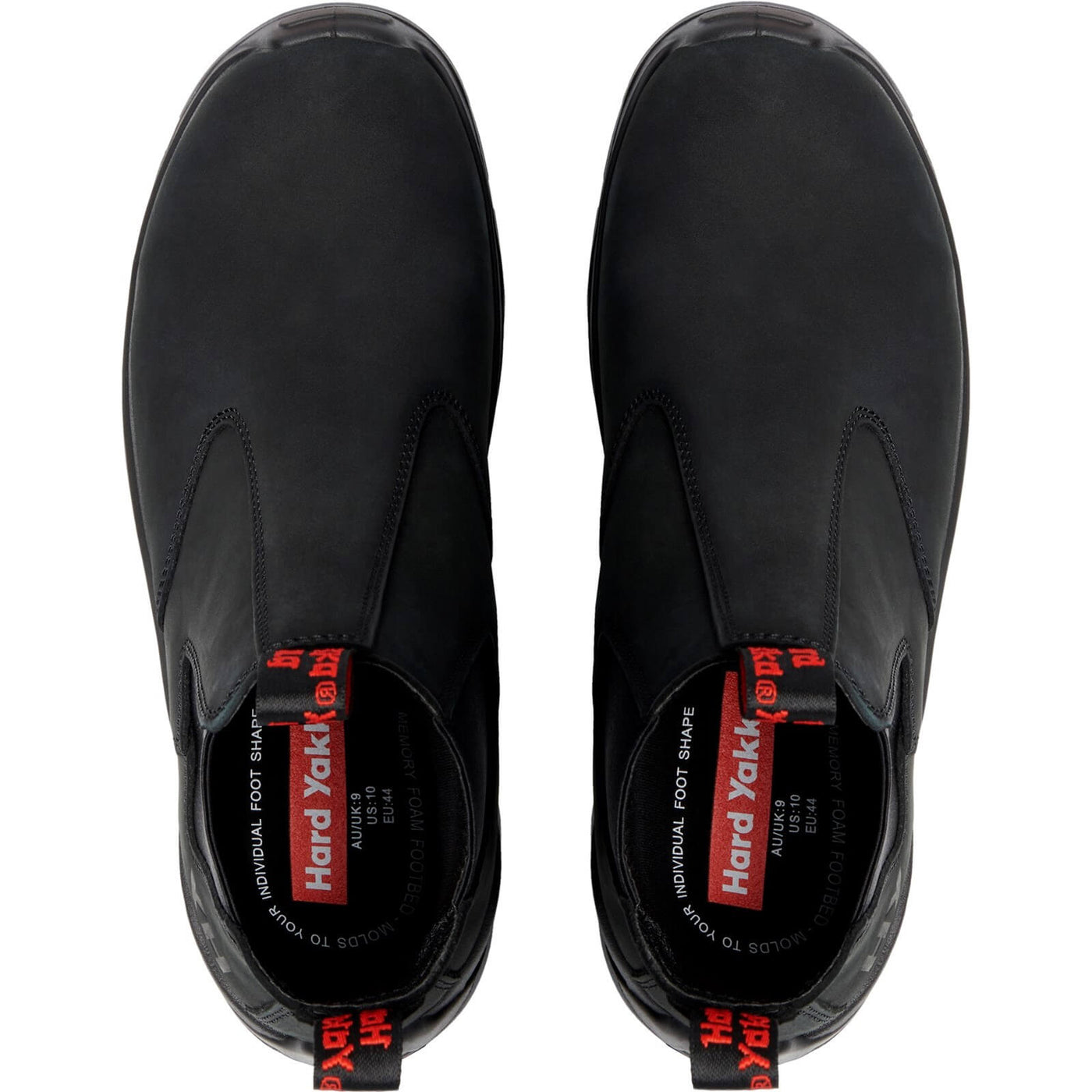 Hard Yakka Banjo Elastic Gusset Boots Black 3#colour_black