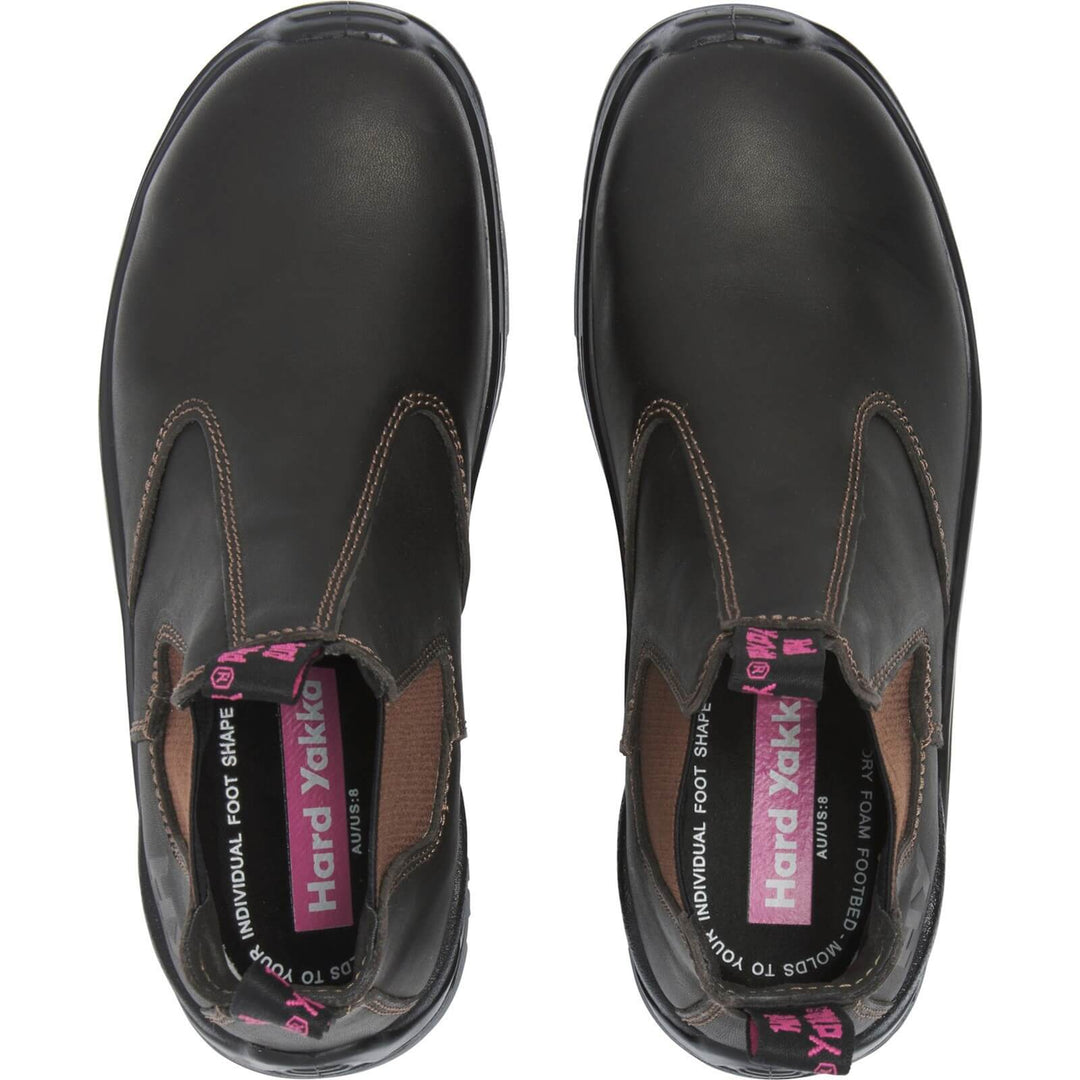 Hard Yakka Banjo Elastic Gusset Safety Boots Womens