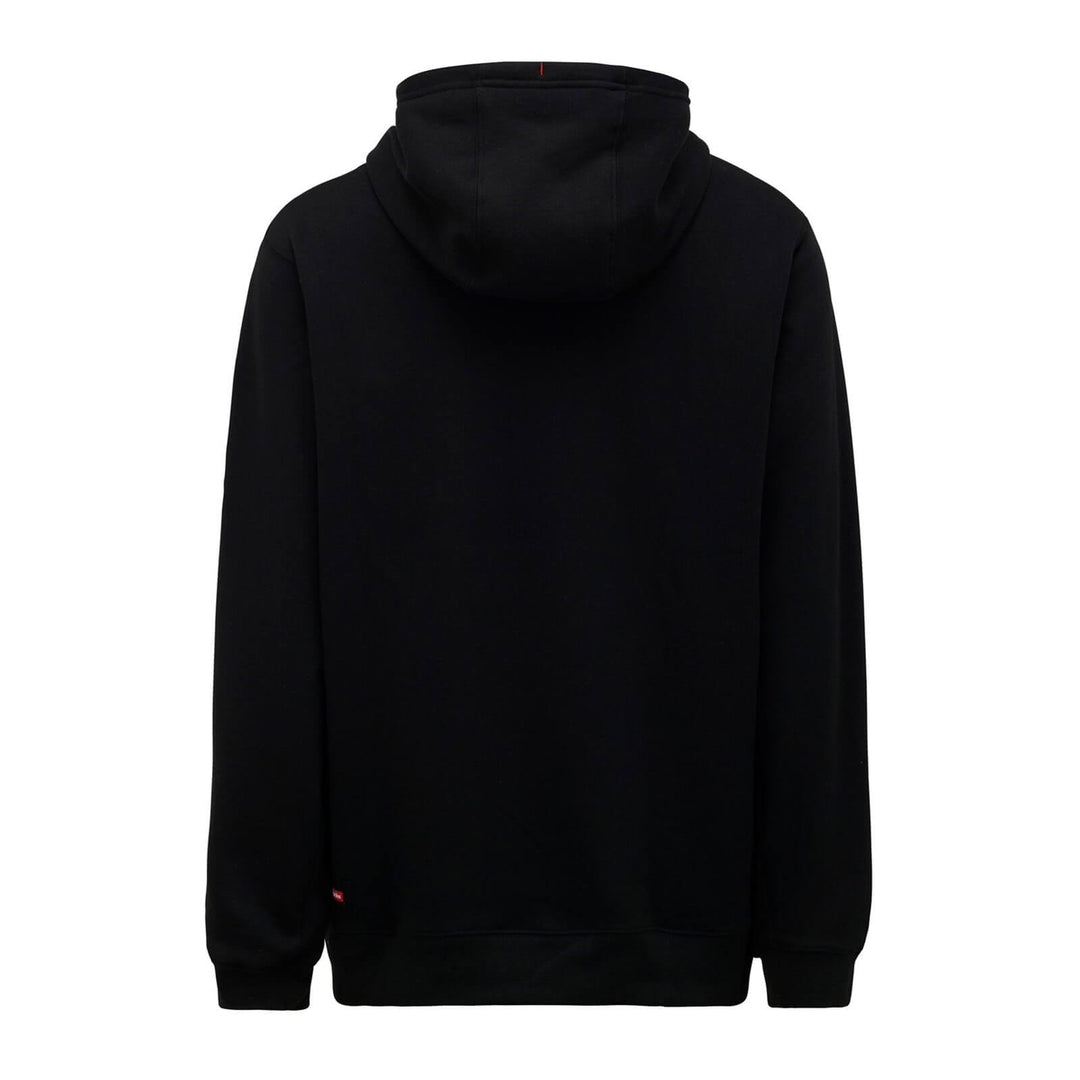 Hard Yakka Brushed Fleece Hoodie Black 3#colour_black