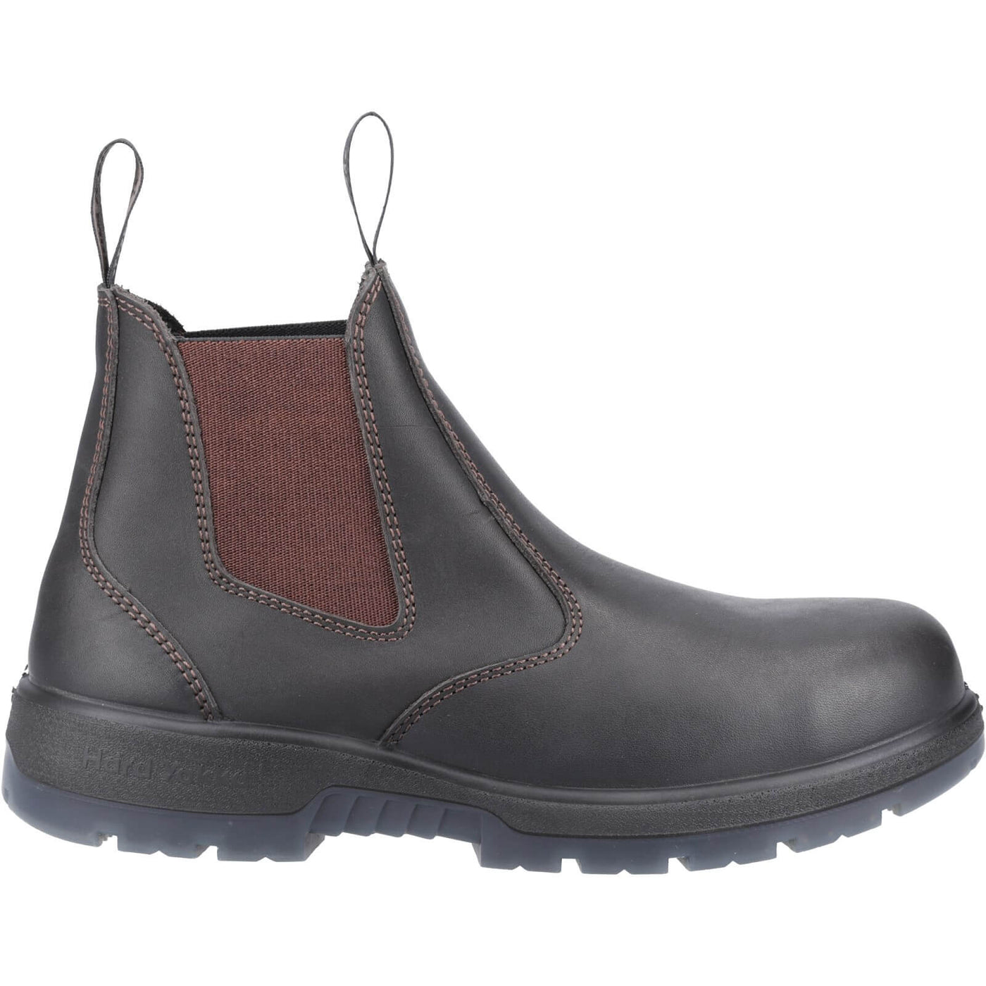 Hard Yakka Outback S3 Safety Dealer Boots Brown 4#colour_brown