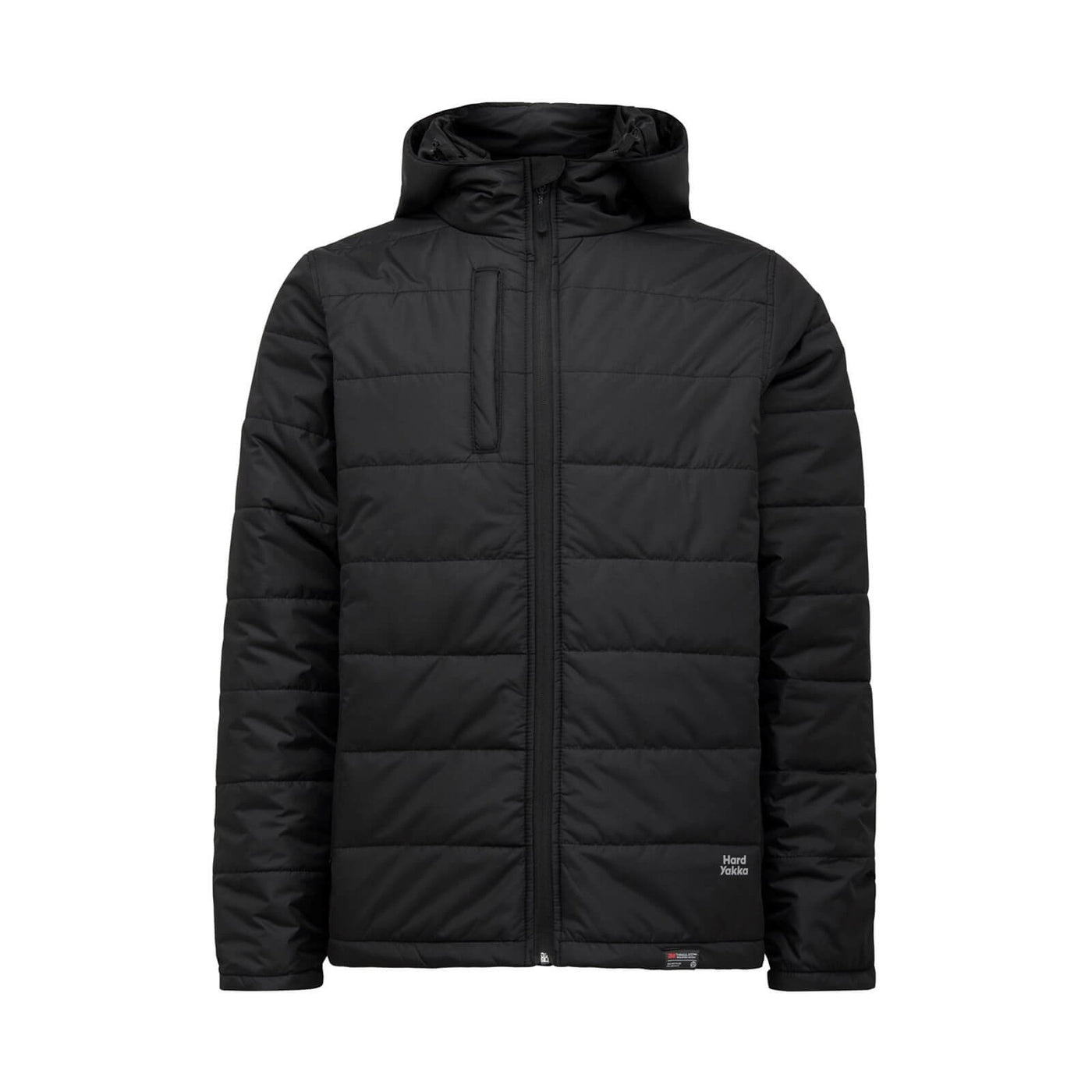 Hard Yakka Puffa 2.0 Jacket Black 1#colour_black
