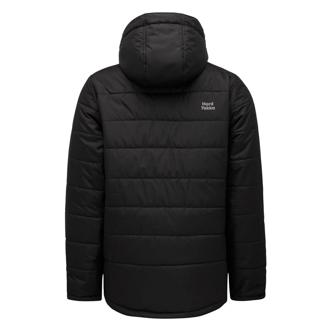 Hard Yakka Puffa 2.0 Jacket Black 3#colour_black