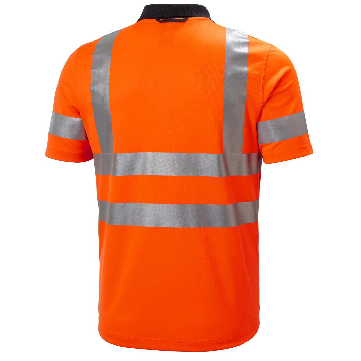 Helly Hansen Addvis Hi Vis Polo Shirt Orange 2 Rear #colour_orange