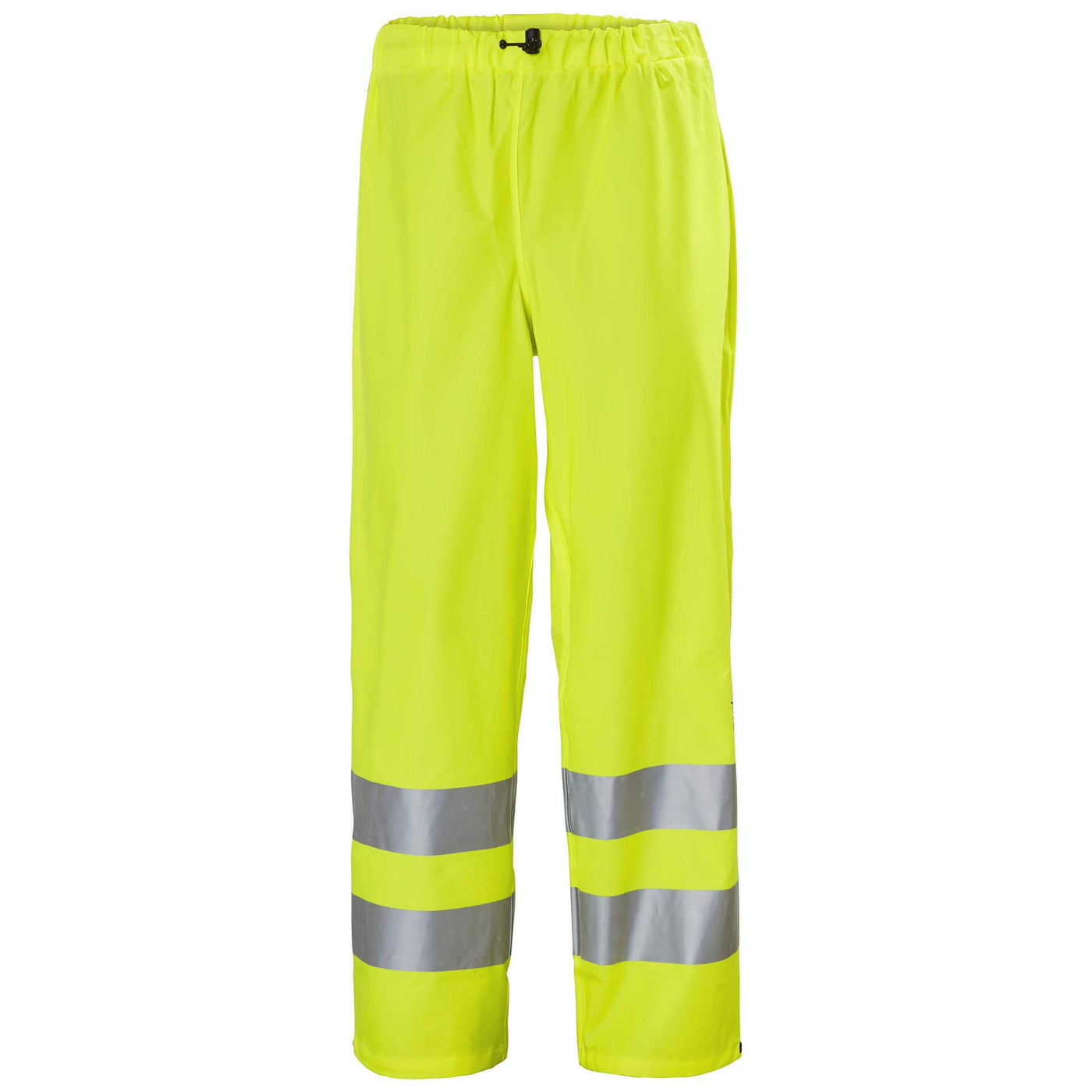 Helly Hansen Alta Hi Vis Waterproof Rain Work Trousers Hi-Vis Yellow 1 Front #colour_hi-vis-yellow