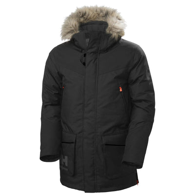 Helly Hansen Bifrost Winter Insulated Parka Black 1 Front #colour_black