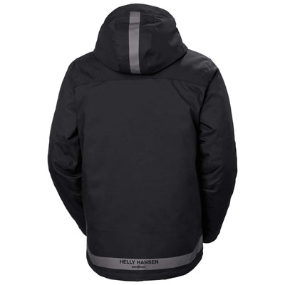 Helly Hansen Bifrost Winter Jacket Black 2 Rear #colour_black