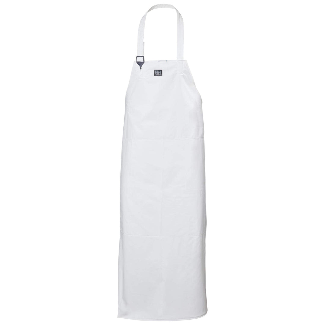 Helly Hansen Bodo Oil Resistant Apron White 1 Front #colour_white