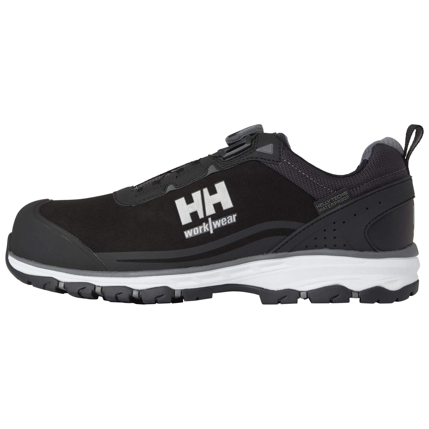 Helly Hansen Chelsea Evo 2.0 Boa S3 Work Safety Shoes Black/Grey 1 Front #colour_black-grey