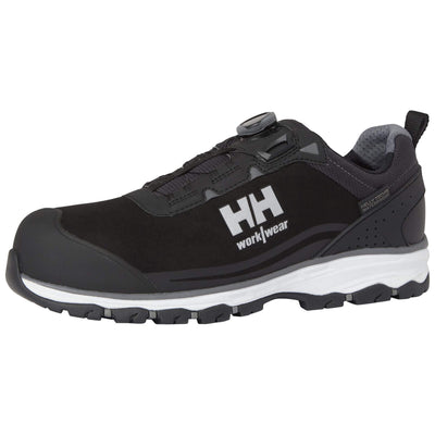 Helly Hansen Chelsea Evo 2.0 Boa S3 Work Safety Shoes Black/Grey 3 Angle #colour_black-grey