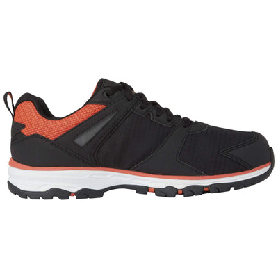 Helly Hansen Chelsea Evo 2.0 O2 Work Shoes Black/Orange 2 Side #colour_black-orange