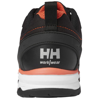 Helly Hansen Chelsea Evolution 2 Low S3 Lightweight Safety Shoes Black/Orange Back#colour_black-orange