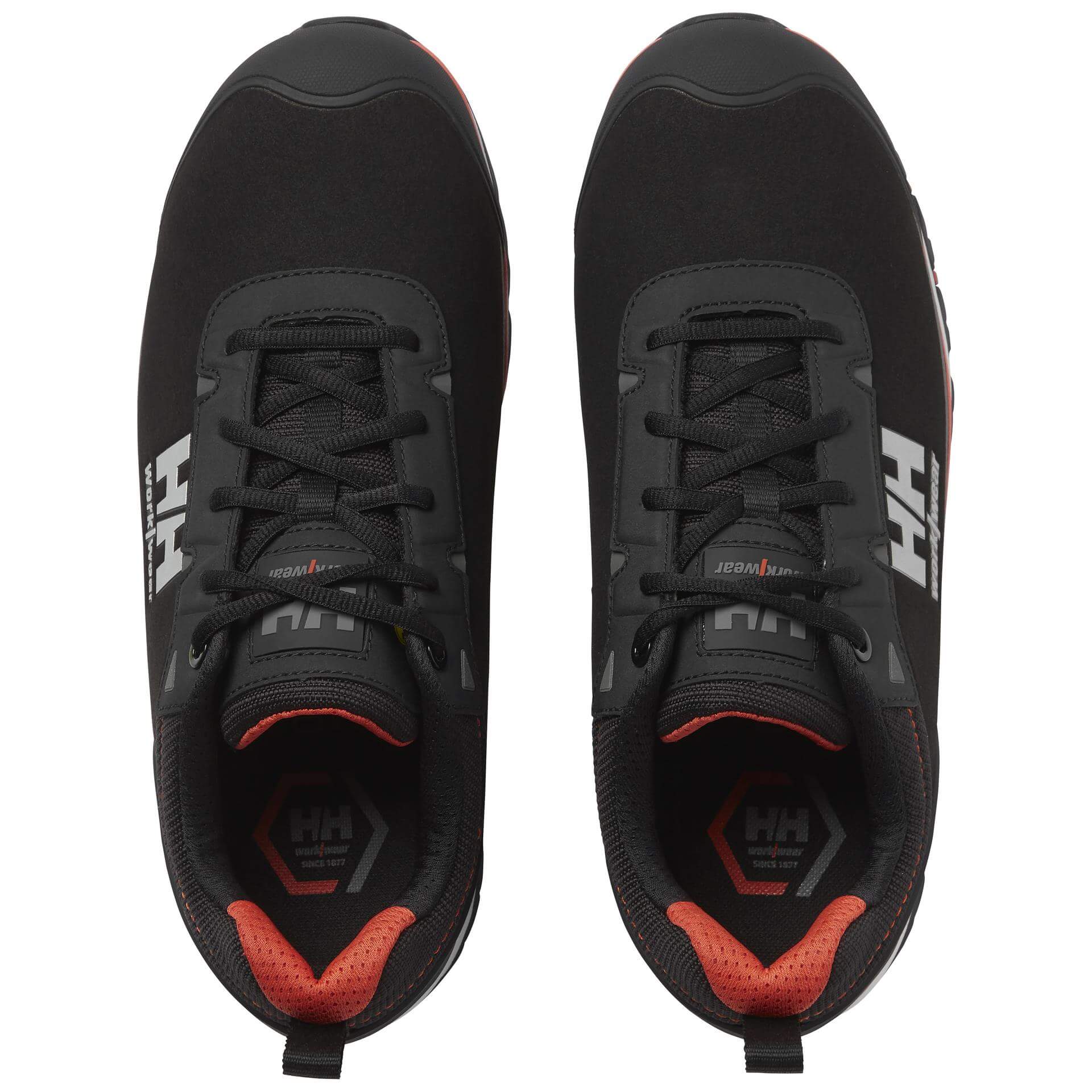 Helly Hansen Chelsea Evolution 2 Low S3 Lightweight Safety Shoes Black/Orange Detail 3#colour_black-orange