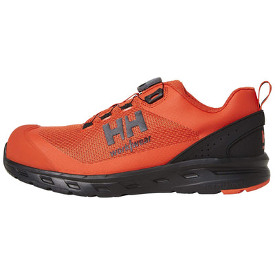 Helly Hansen Chelsea Evolution BRZ Boa S1P Work Safety Shoes Dark Orange Front#colour_dark-orange