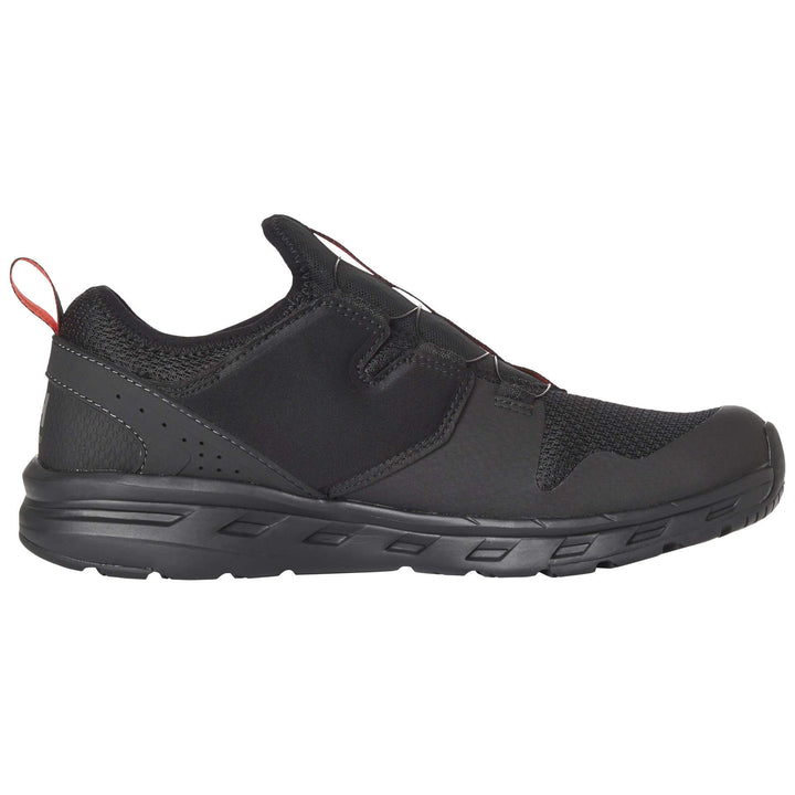 Helly Hansen Chelsea Evolution BRZ Boa Soft Toe Shoes Black Side#colour_black