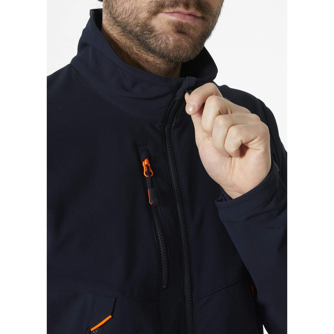 Helly Hansen Chelsea Evolution BRZ Jacket Navy Feature 2#colour_navy