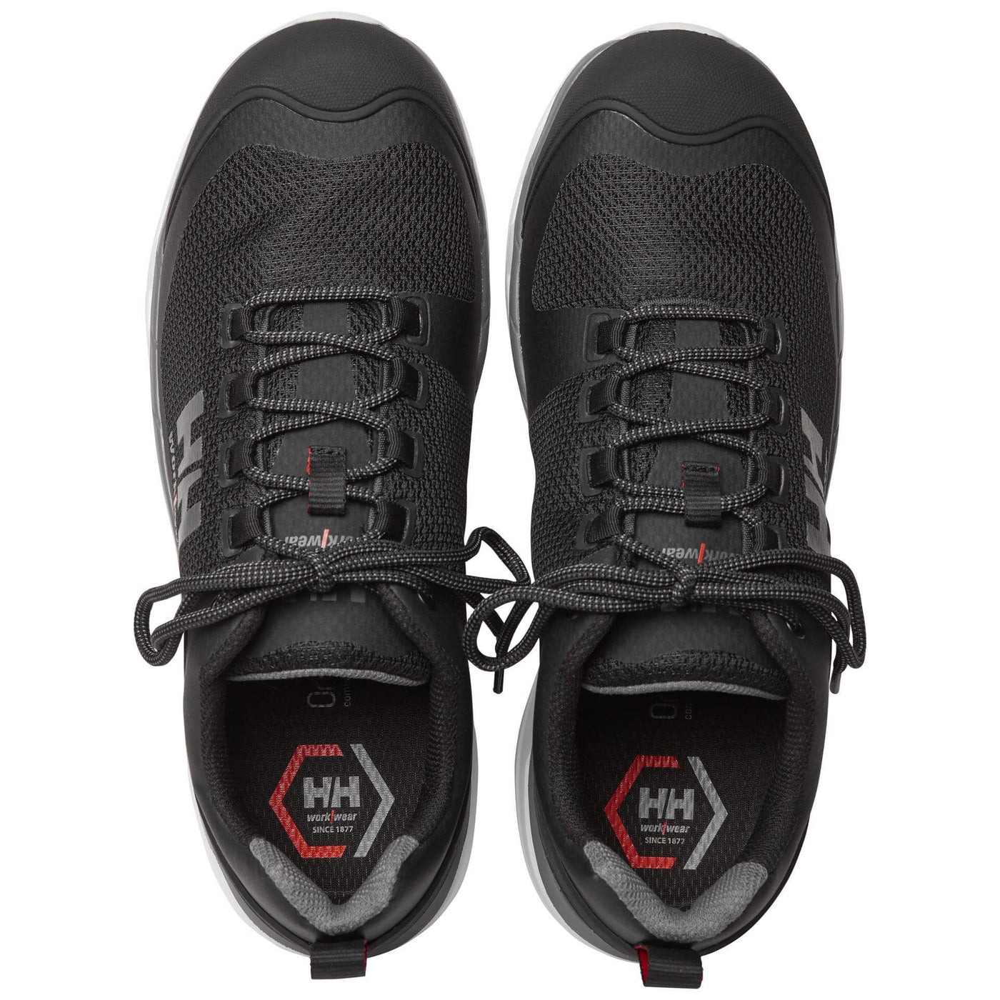 Helly Hansen Chelsea Evolution BRZ Low S1P Lightweight Safety Shoes Black/Grey Top#colour_black-grey
