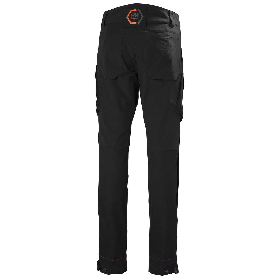 Helly Hansen Chelsea Evolution BRZ Service Work Trousers Black 2 Rear #colour_black