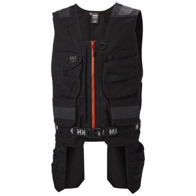 Helly Hansen Chelsea Evolution Construction Vest Black Front#colour_black