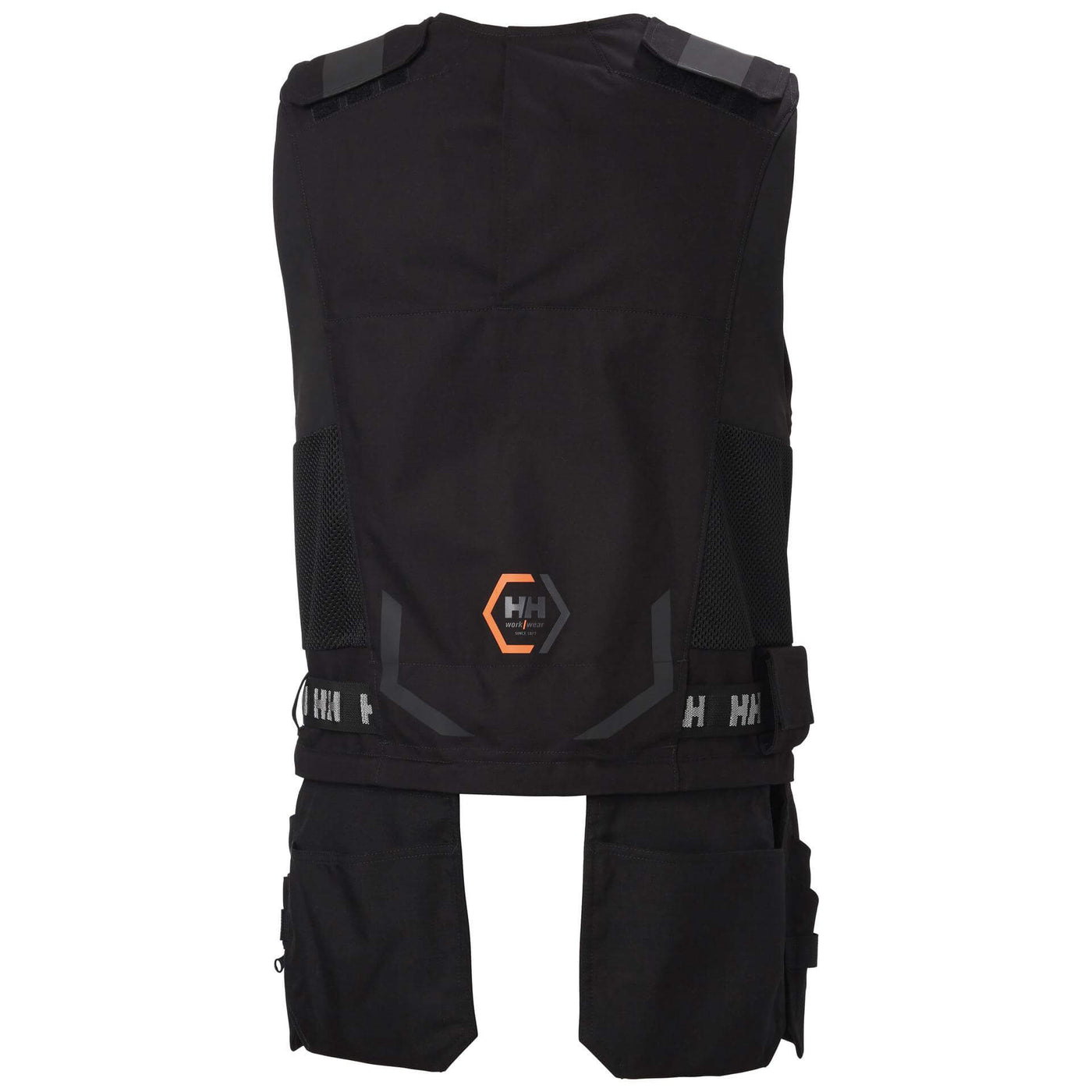 Helly Hansen Chelsea Evolution Construction Vest Black Back#colour_black