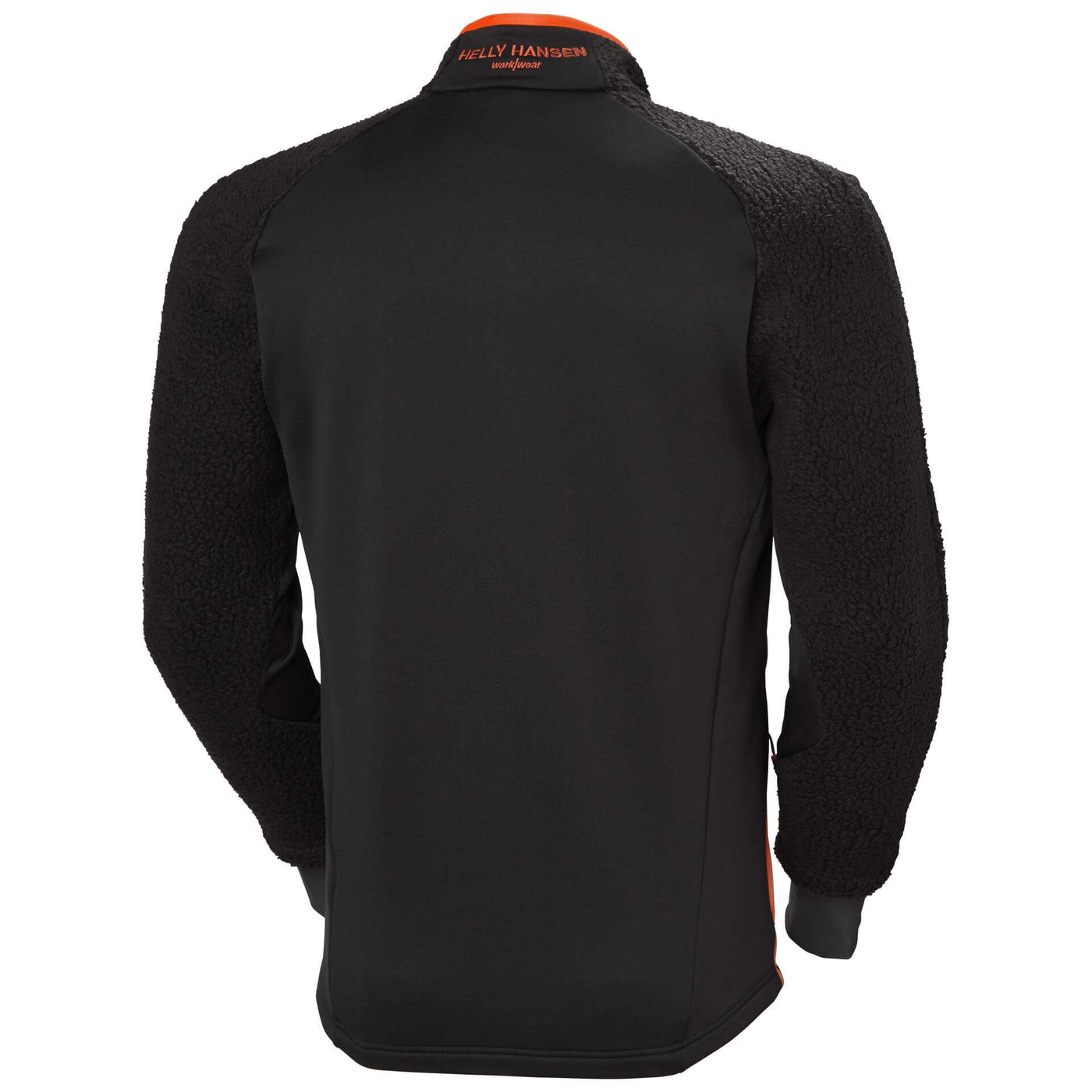 Helly Hansen Chelsea Evolution Pile Fleece Jacket Black 2 Rear #colour_black
