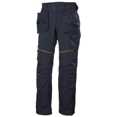 Helly Hansen Chelsea Evolution Stretch Construction Trousers Navy 1 Front #colour_navy