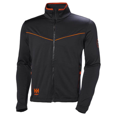 Helly Hansen Chelsea Evolution Stretch Mid-layer Black 1 Front #colour_black