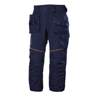 Helly Hansen Chelsea Evolution Stretch Pirate Pants Navy 1 Front #colour_navy